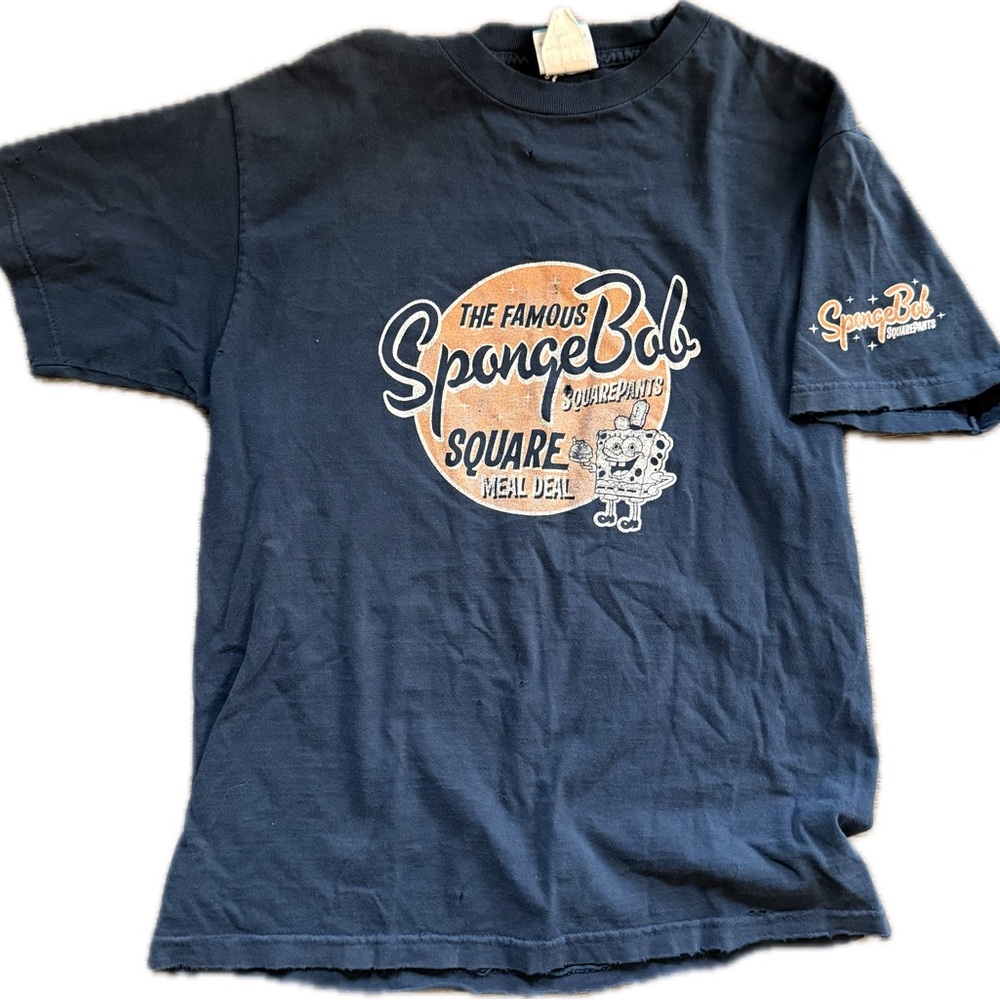 OG SpongeBob SquarePants Navy Blue T-Shirt